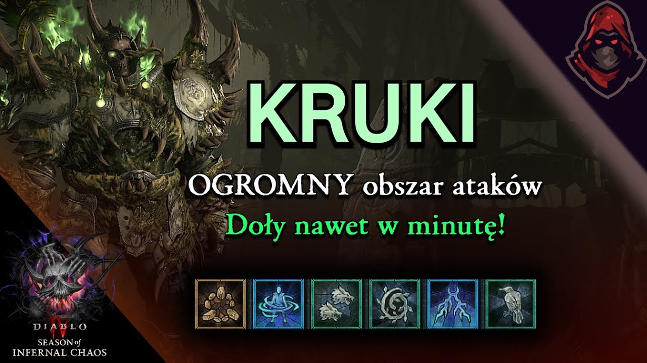 To m&oacute;j ulubiony Druid od czasu premiery! | Kruki - Pełny Poradnik | Diablo 4 2.4 Sezon Chaosu