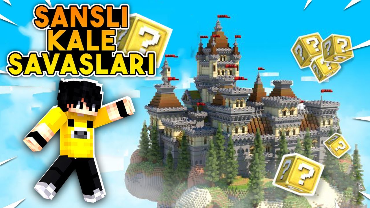 Minecraft'ta ŞANSLI KRALİYET SAVAŞLARI YAPTIK!!