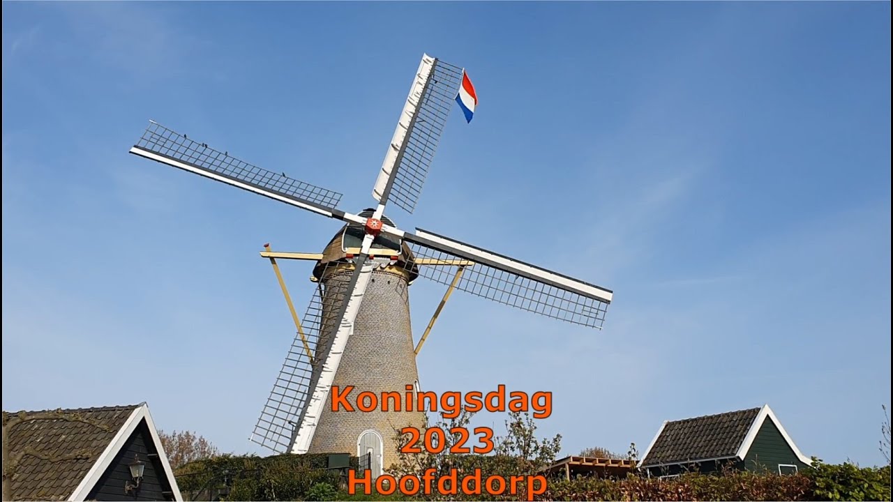 Koningsdag 2023, vrijmarkt in Hoofddorp