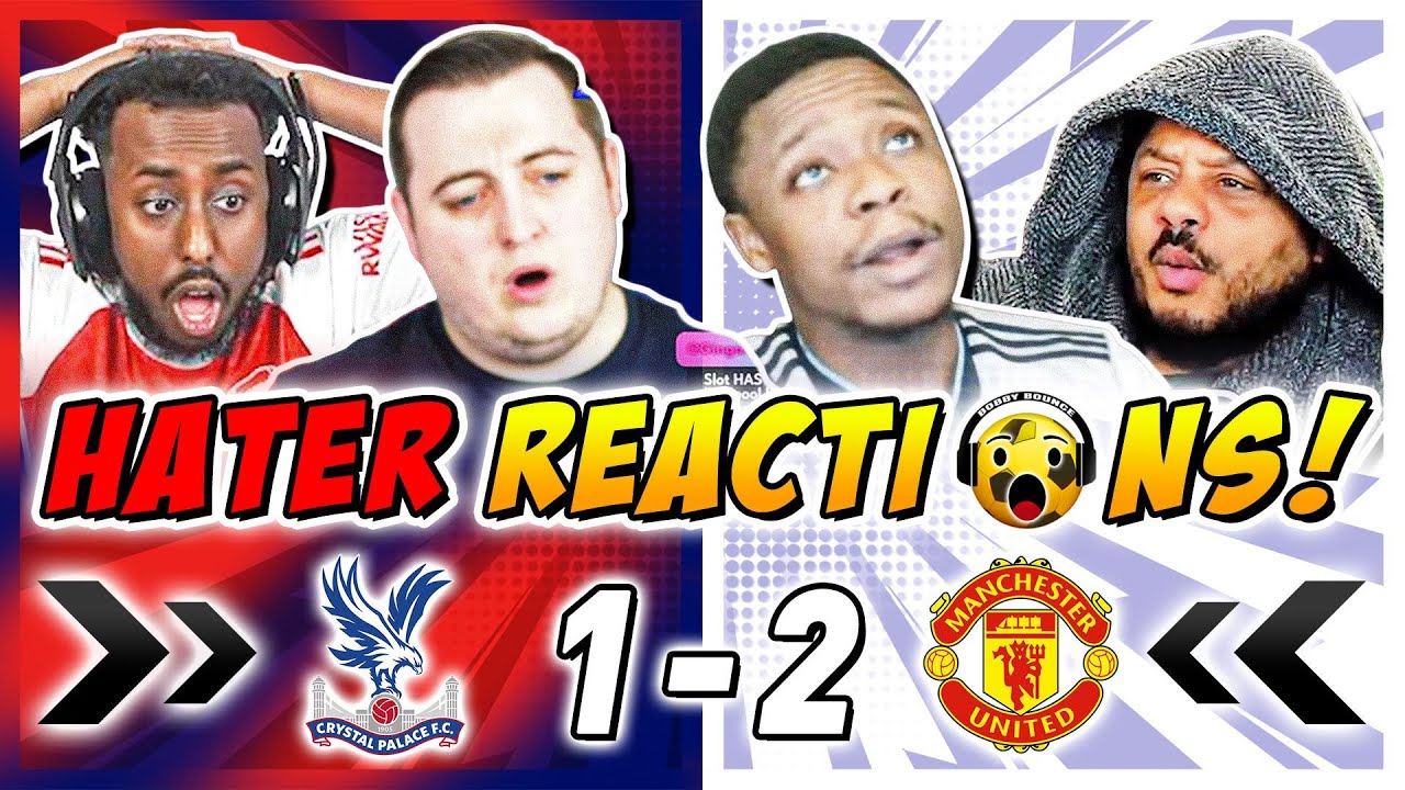 Man United's Rivals & Haters SALTY 😂 Reactions to Crystal Palace 1-2 Man United | Premier League Fan