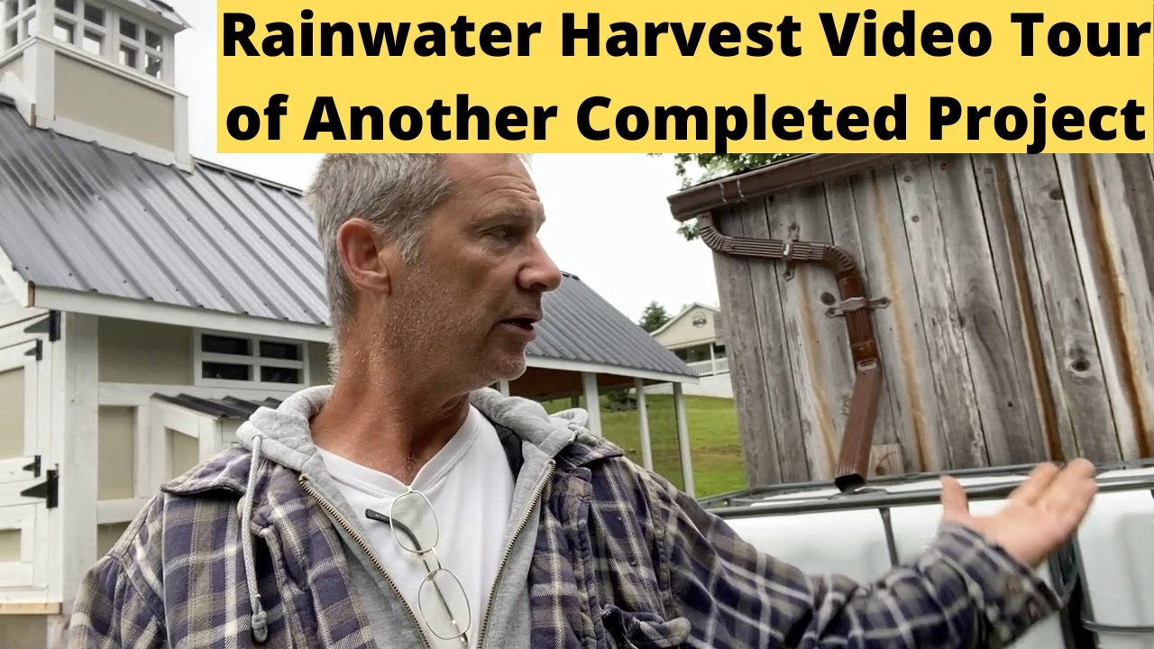 Rainwater Harvest Video Tour of Another Completed Project
