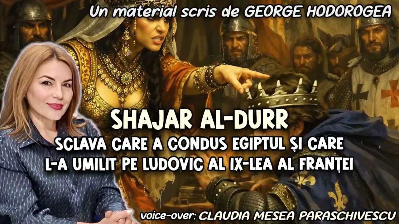 Shajar al-Durr, sclava care a condus Egiptul și care l-a umilit pe Ludovic al IX-lea al Franței