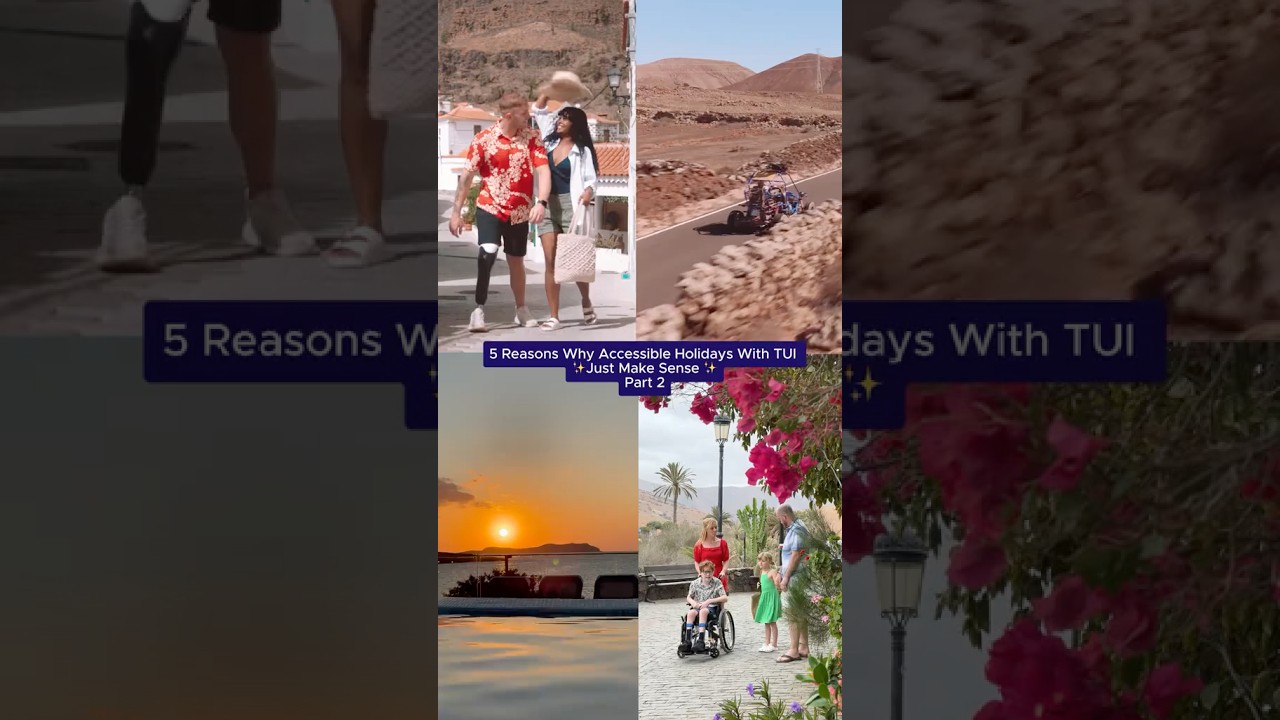 Why accessible holidays with us just make sense ✨ 