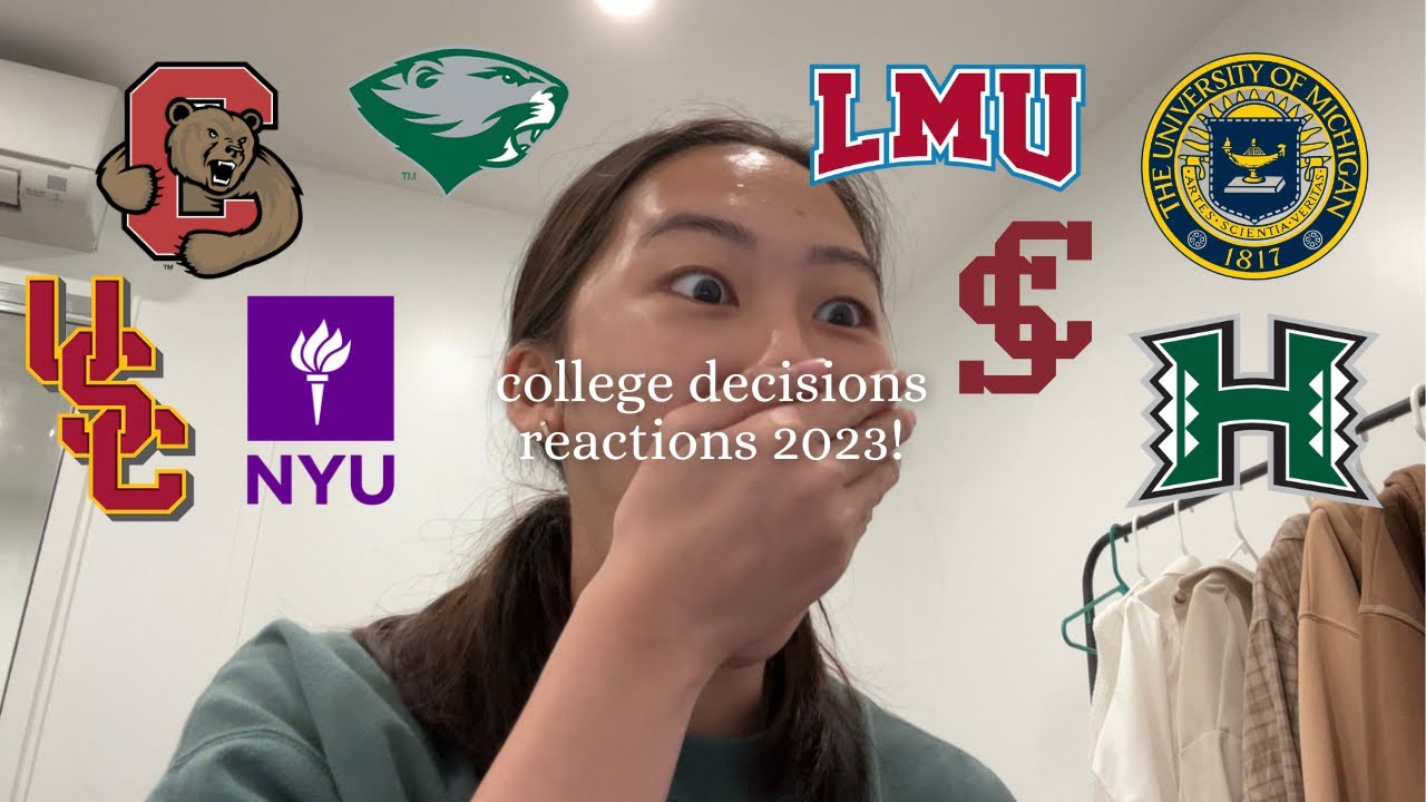 college decisions reactions 2023 | nyu, cornell, umich, +more