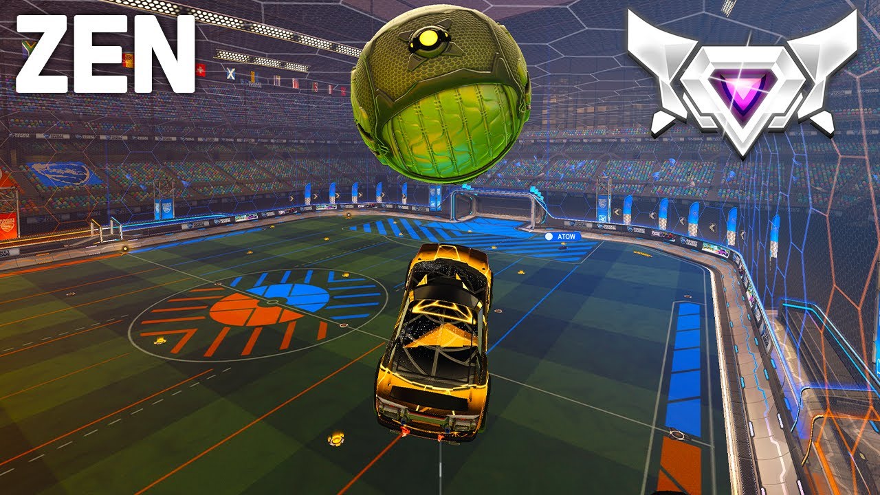 ZEN Rocket League Gameplay (SSL 2v2)