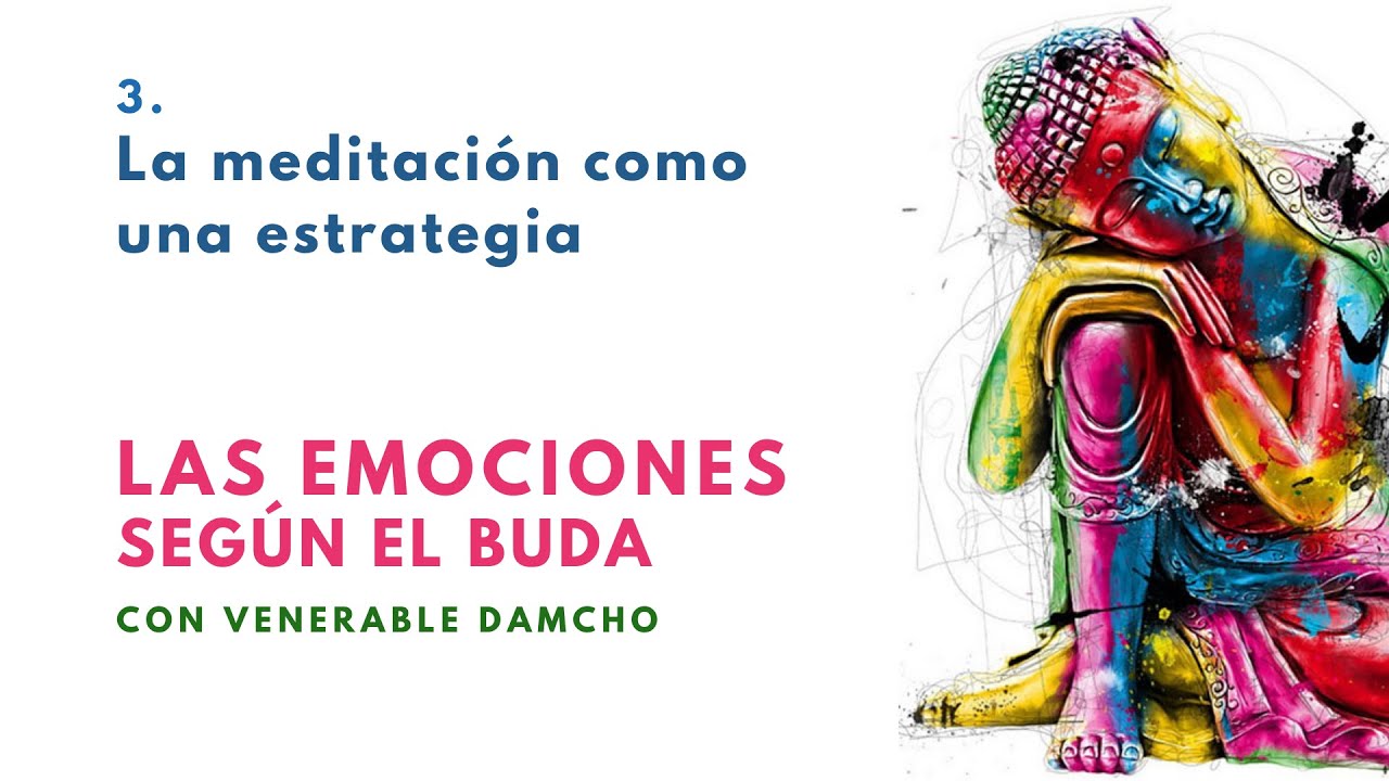 La meditación como estrategia para trabajar con las emociones. 