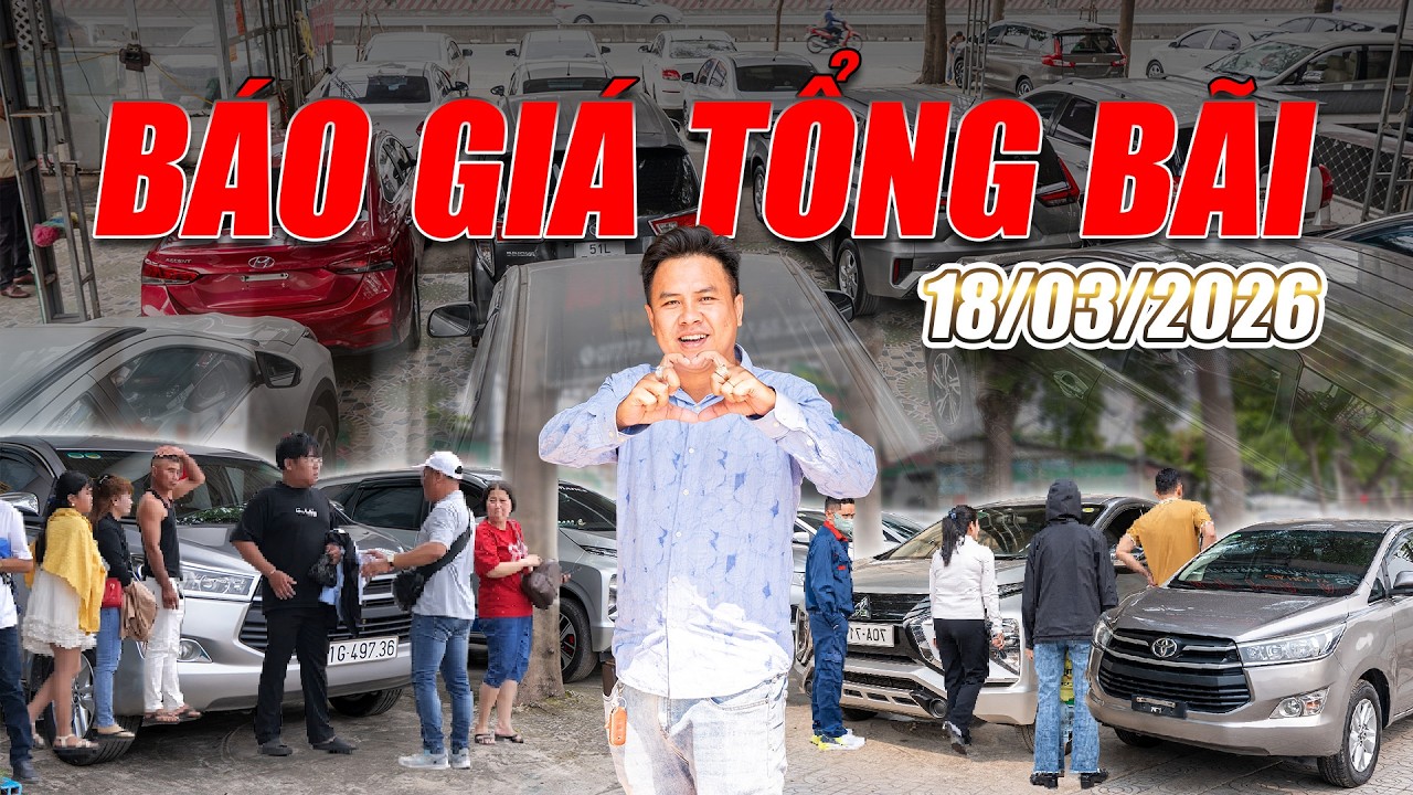 CẬP NHẬT TỔNG BÃI 18/03: đã kiểm tra 176 hạng mục và nhiều xe mới về | Auto Car Pháp Anh