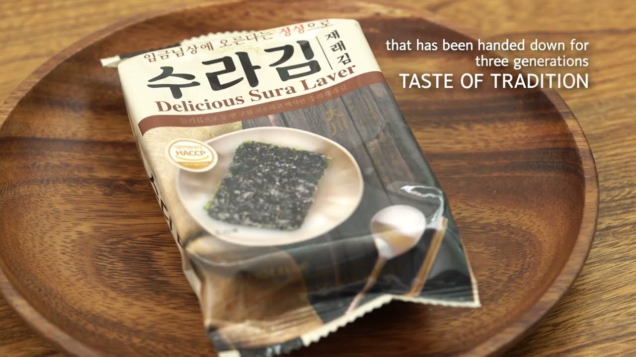 [Boryung seafood] SURA Seasoned Laver