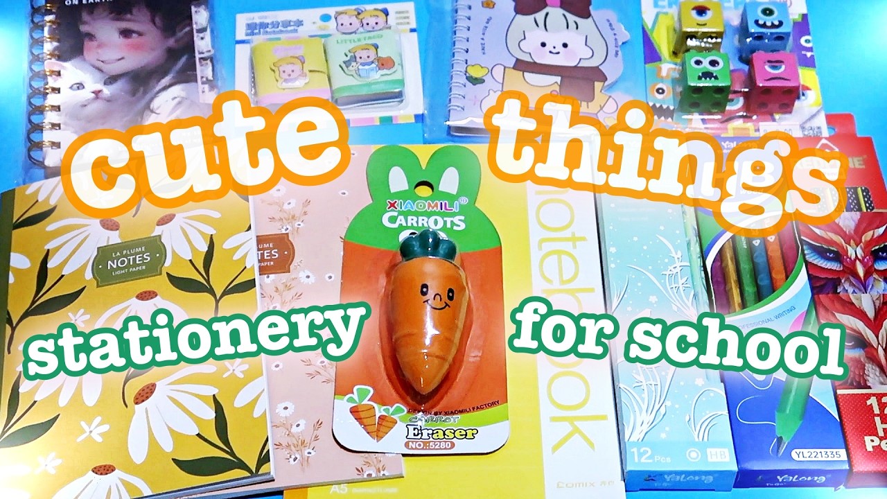 Weird Cute Stationery for Students from my favorite School Supplies store