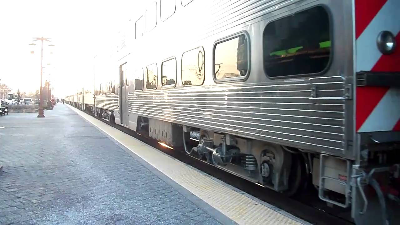 Metra Trains at Tinley Park 2/28/11 Part 1 of 5