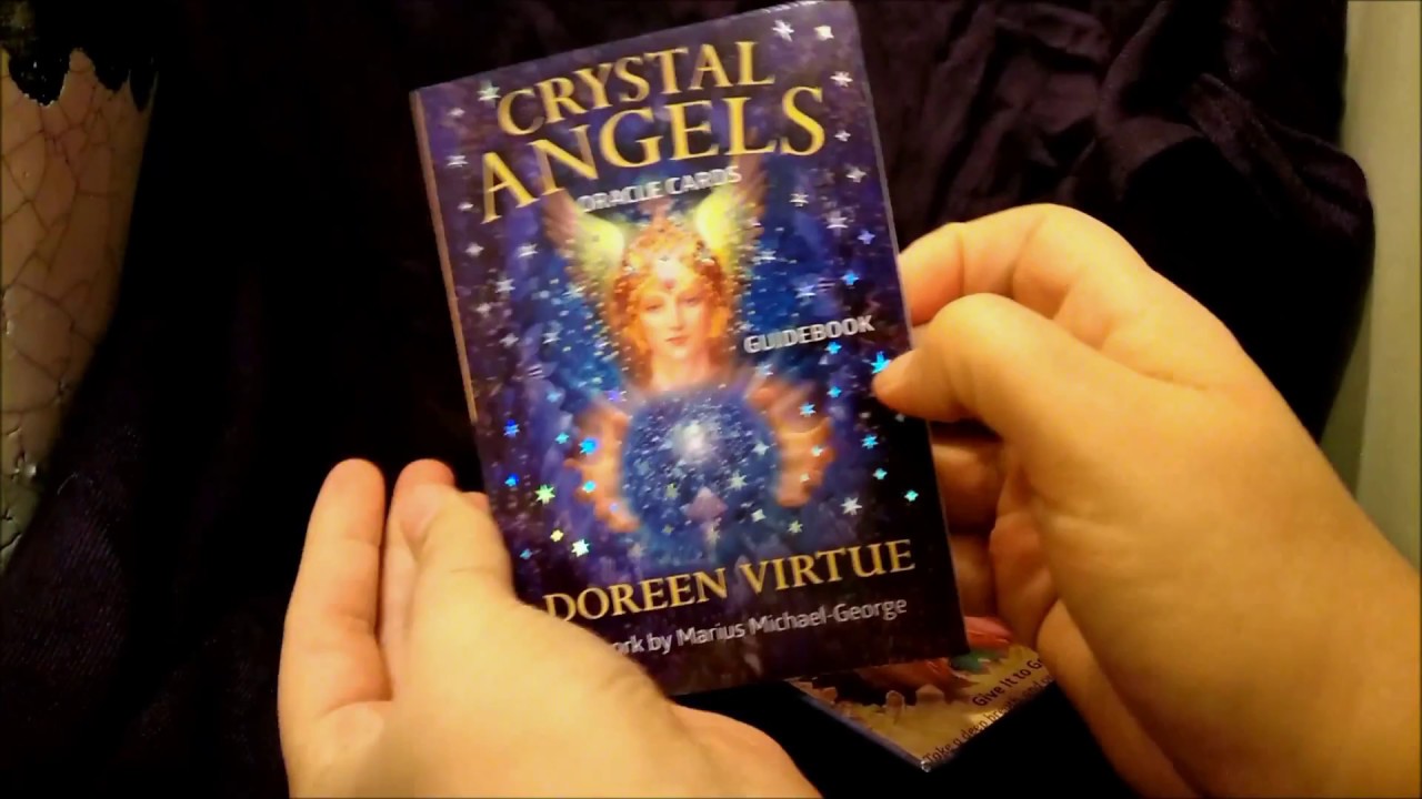 Unboxing Crystal Angels oracle cards by Doreen Virtue