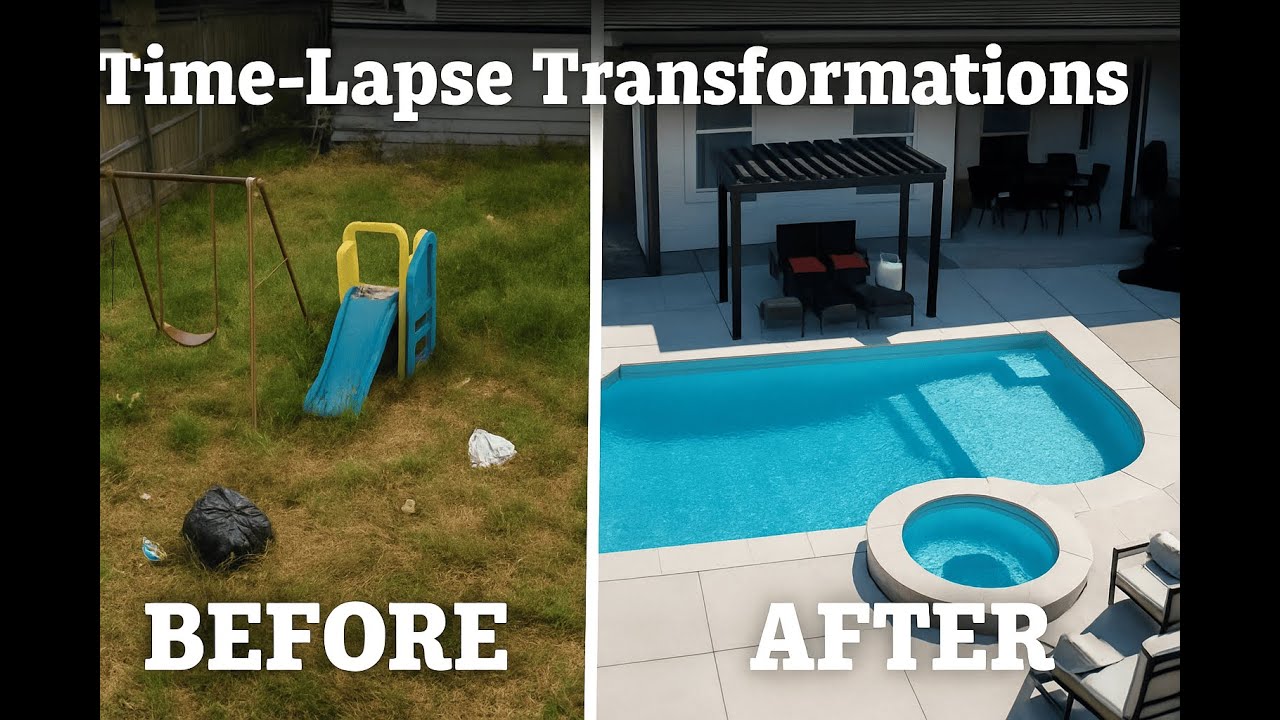 $95,000 Infinity Pool Build: From Zero to Finished in 9 Minutes