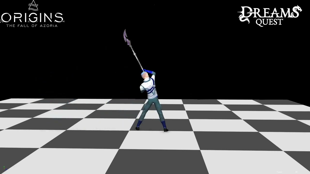 Elestrian Guard PvP Combat Animation