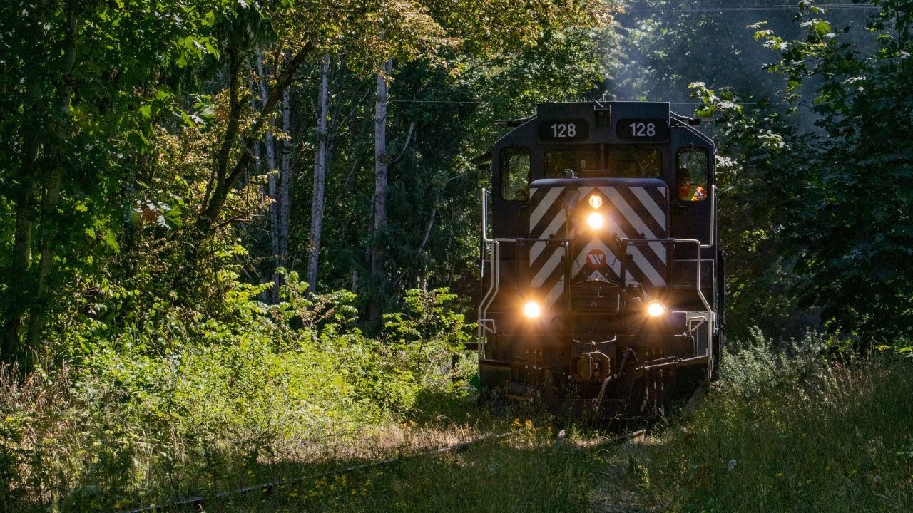 Southern Railway of Vancouver Island | Nanaimo Switcher ~ July 16, 2024