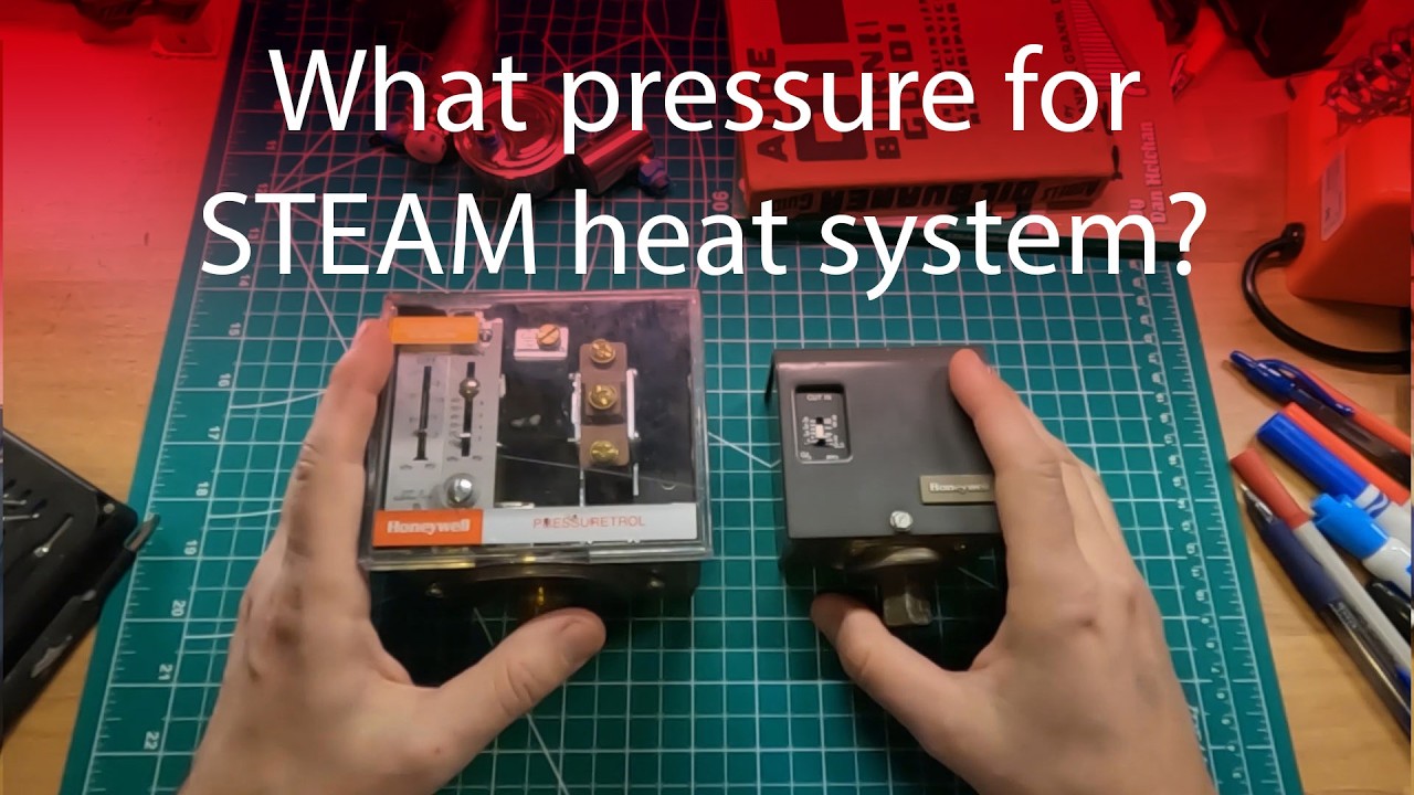 What pressure for STEAM heat system?
