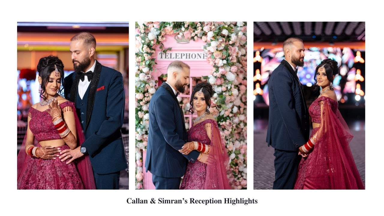 Callan & Simran's Reception Highlights