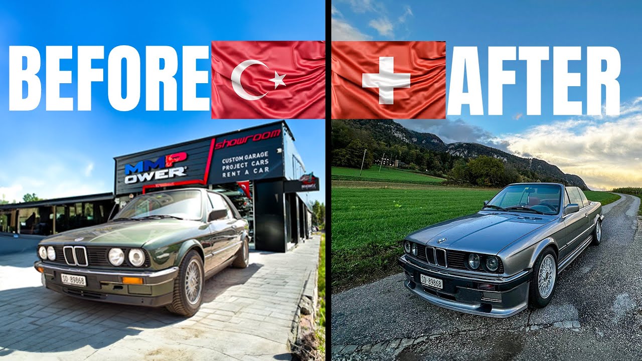 BU KADARINA DA PES! E30 325i CABRIO İSVİÇRE' DE.. | 3.BÖLÜM