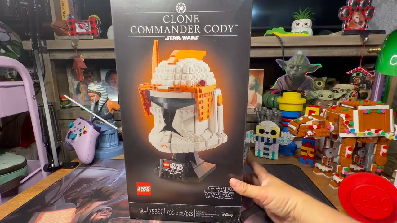 Шлем командира клонов Коди, LEGO #75350 #lego #starwars #toys #trending #viral #shorts #ytshorts #yt