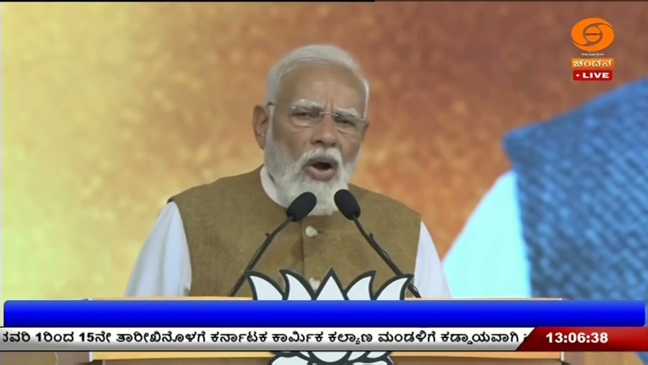 ತಿರುವನಂತಪುರದಲ್ಲಿ ಪ್ರಧಾನಿ ರೋಡ್ ಶೋ | ಬಿಜೆಪಿ ದಿಗ್ವಿಜಯ ಬಣ್ಣಿಸಿದ ಪ್ರಧಾನಿ