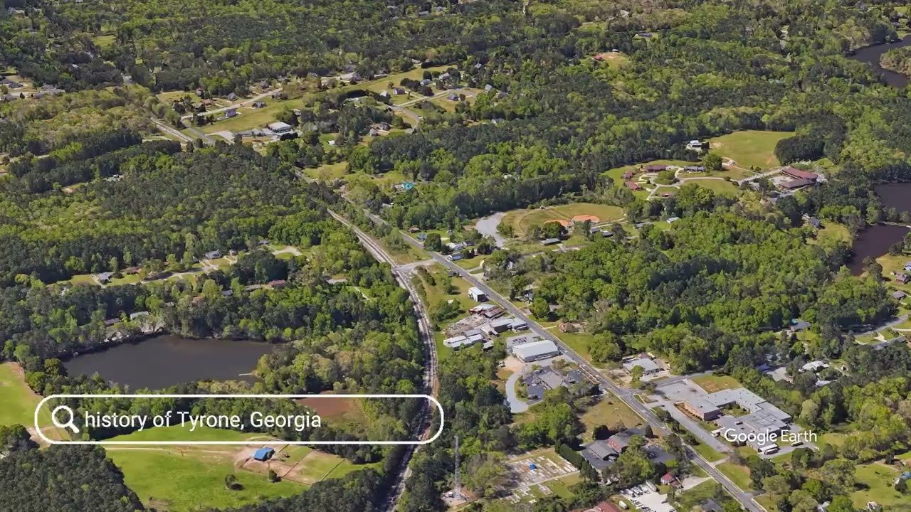The history of Tyrone, Georgia
