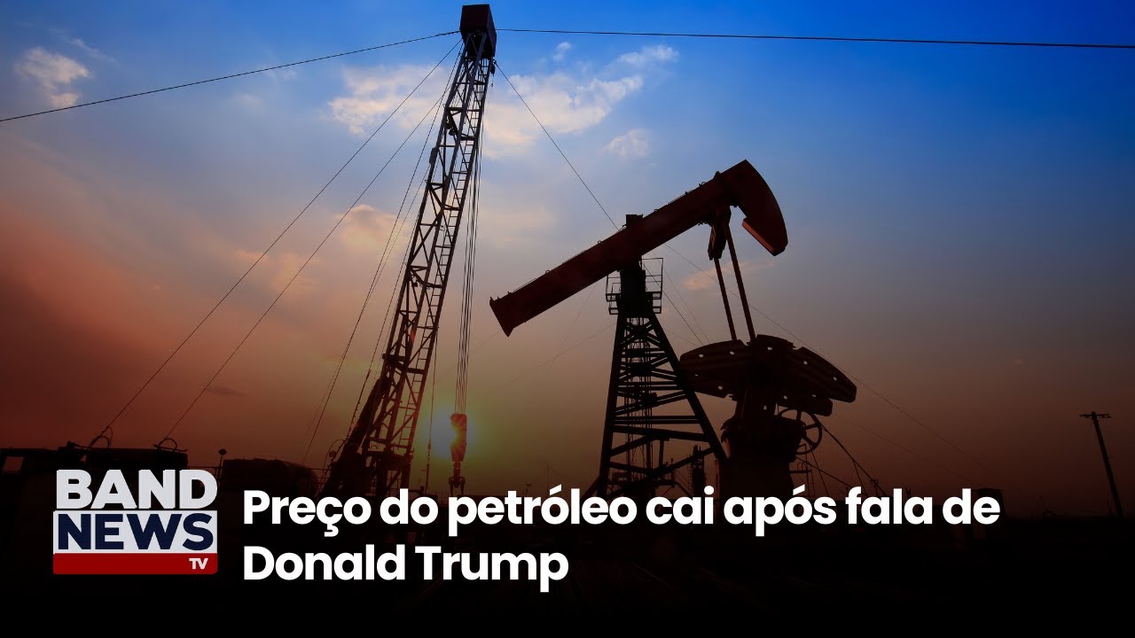 Preço do petróleo cai após fala de Donald Trump | BandNews TV