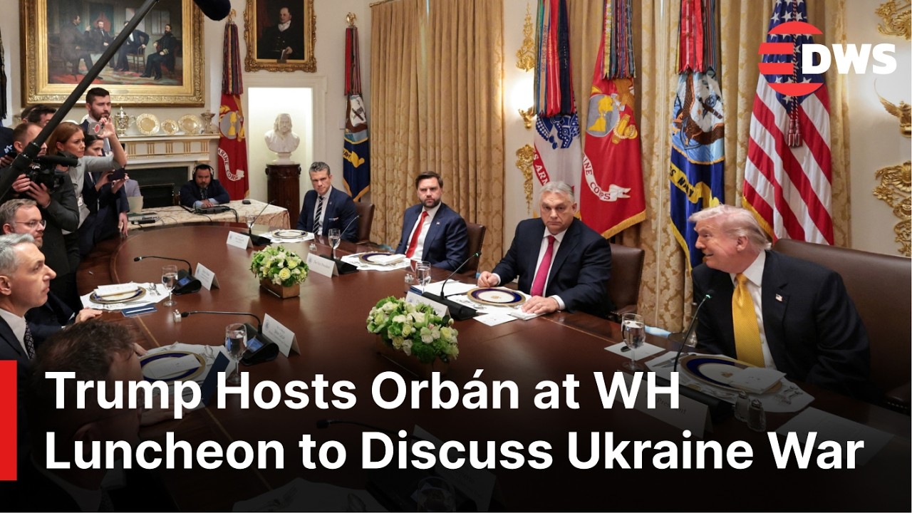 FULL BILATERAL MEETING: Trump, Orbán Hold Meeting — Talks Focus on Ukraine & Europe’s Security |AC1E