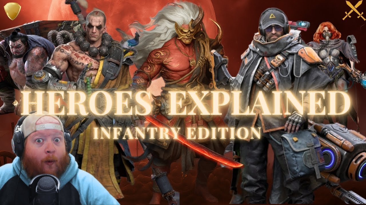 EVERY INFANTRY HERO (so far) | Doomsday: Last Survivor | Heroes Explained