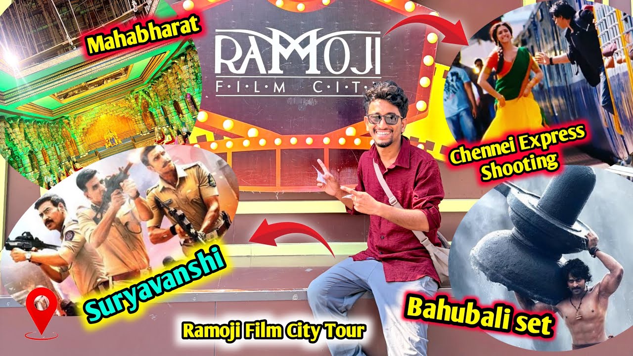 INSIDE World’s BIGGEST FILM CITY ! - Hyderabad RAMOJI - Episode 9 