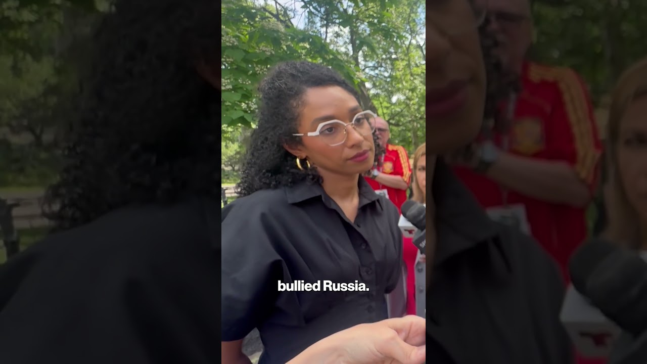 Mamdani-backed NY House candidate refuses answer for puppeting Putin&rsquo;s Ukraine talking points#shorts