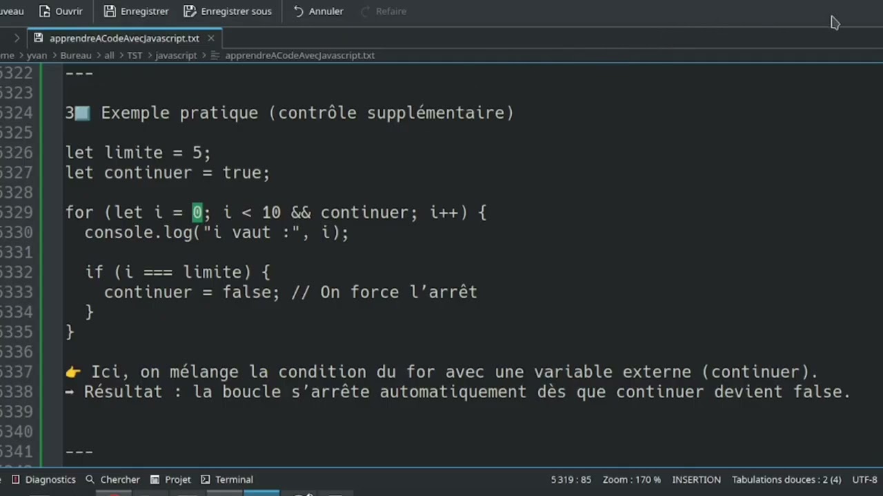 👉 JavaScript : Peut-on utiliser && dans une boucle for ? (Exemples pratiques) Part 2