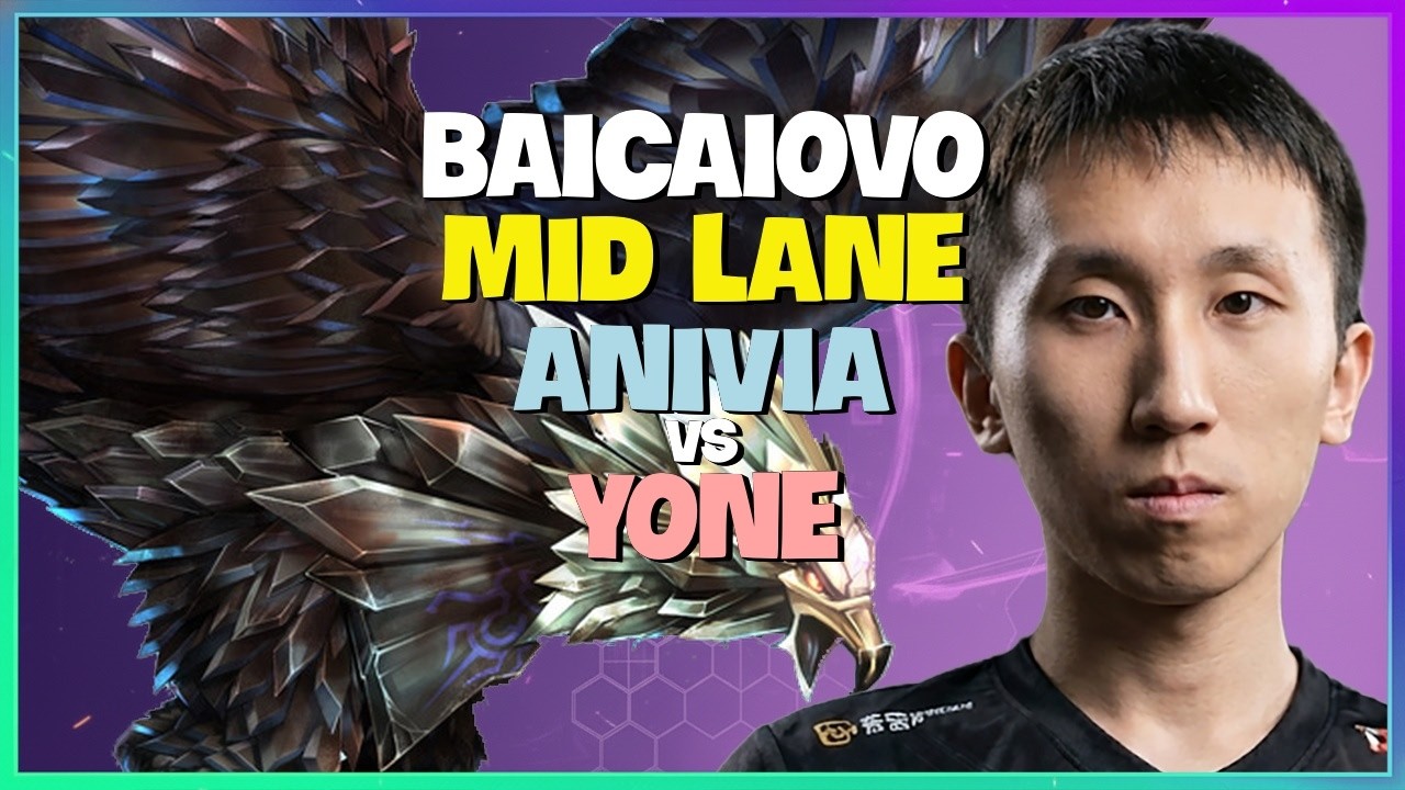 Baicaiovo Anivia : This CN Super Server Legend is CRUSHING Challenger Elo - Engsub