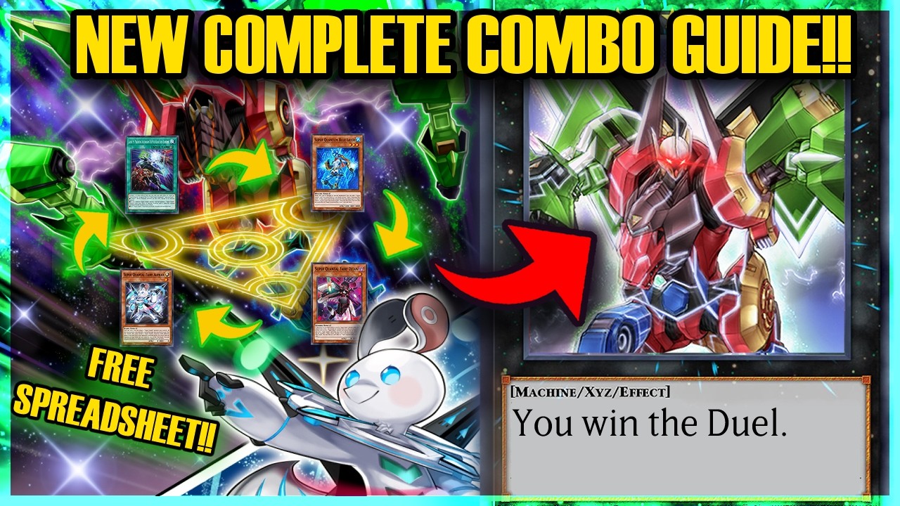 The COMPLETE Combo Guide for Super Quants! FREE SPREADSHEET! | Yu-Gi-Oh! TCG & Master Duel