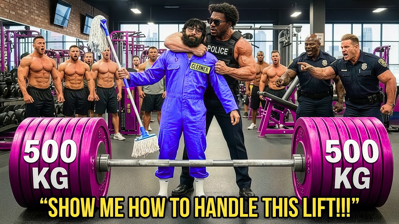 BODYBUILDERS Laughed at Him Again … Until Anatoly LIFTED 32KG MOP Like Nothing 😱💪🧹