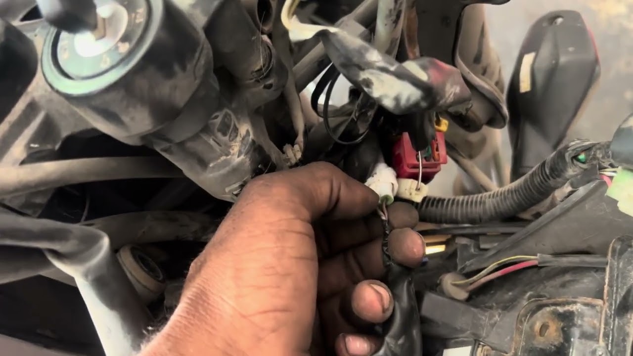 Bajaj pulsar NS 200 bike ￼ starting plate ￼ wiring issue / Bajaj pulsar NS200 ￼ starting not working