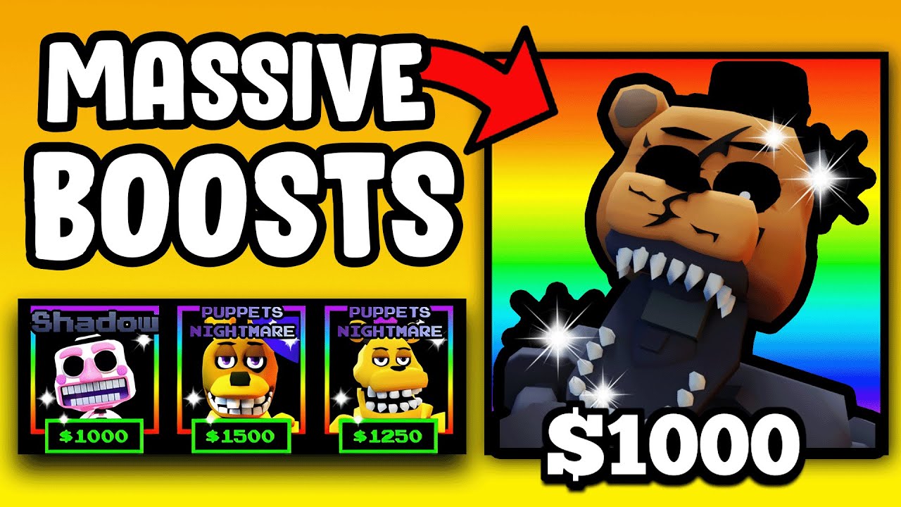 ALL 3 SHINY BOOSTERS on ONE TEAM BREAKS UNITS... (Five Nights TD)