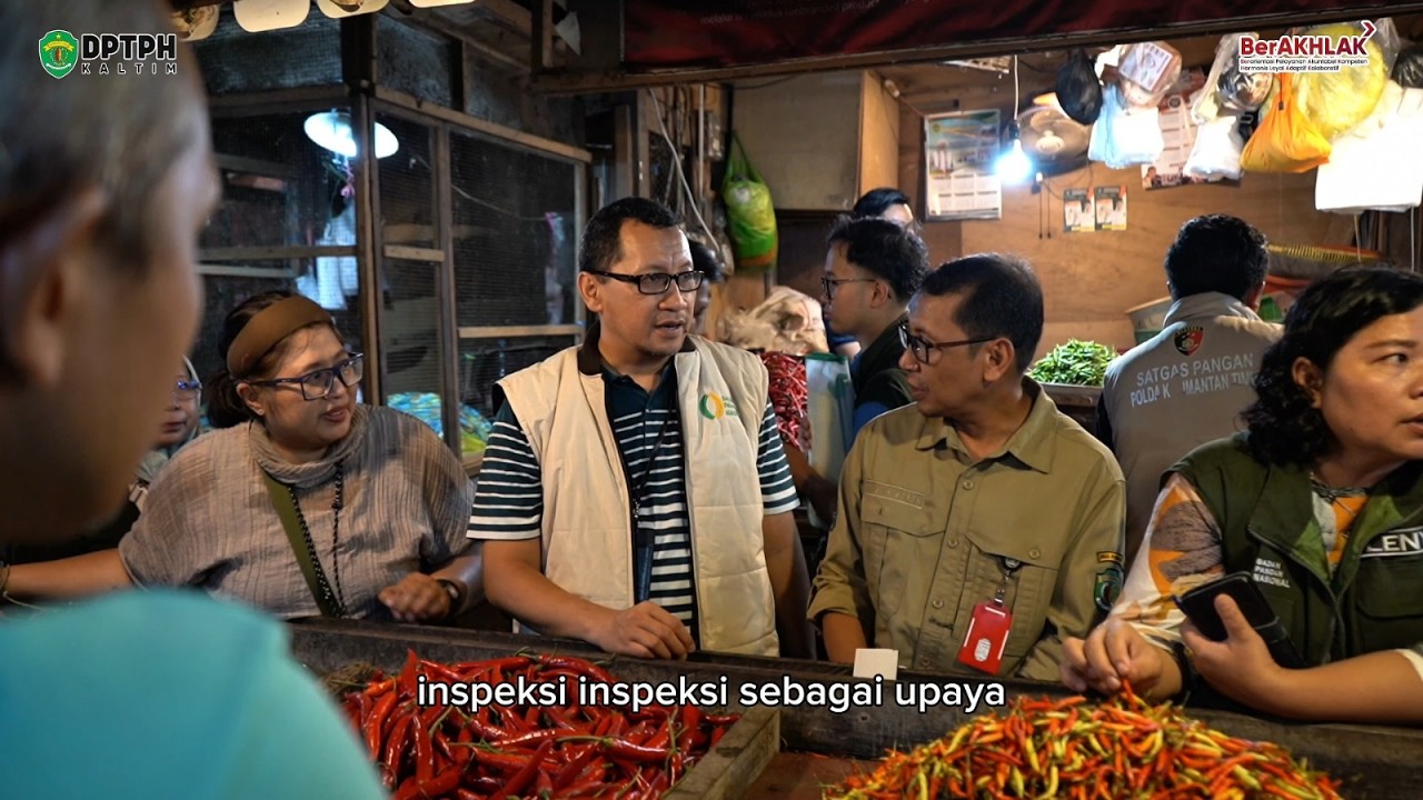 Sidak Pasar dalam rangka Stabilitas Pasokan dan Harga Pangan Menjelang Puasa dan Idul Fitri 1447 H