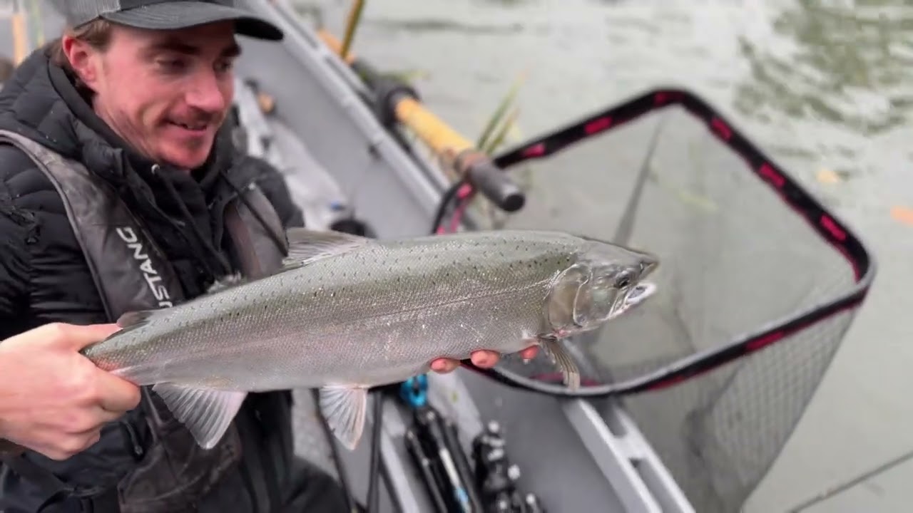 Fly Fishing the Cowichan River for Salmon