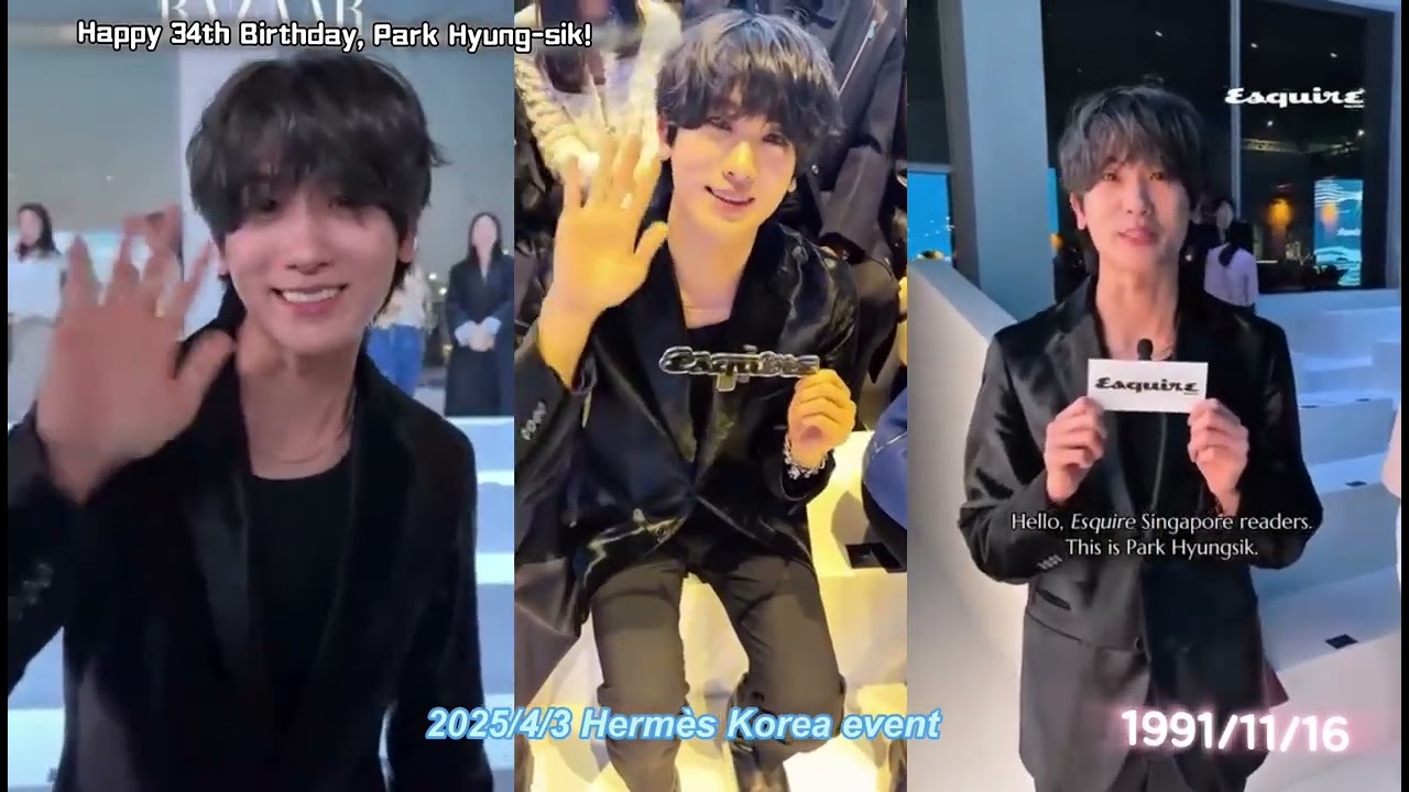 Happy 34th Birthday, Park Hyung-sik!