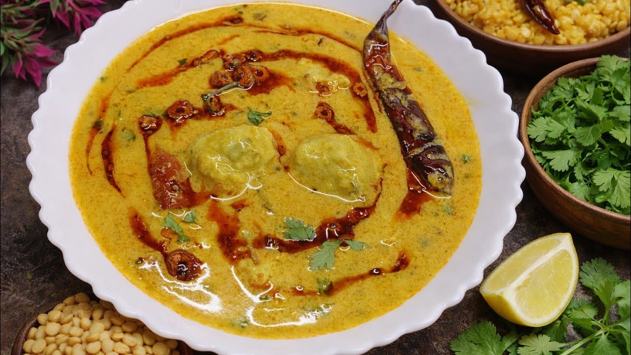 Chattisgarh Jharkhand Special Dubki Kadhi Recipe बिना बेसन की Dubki Kadhi| Traditional Village Style