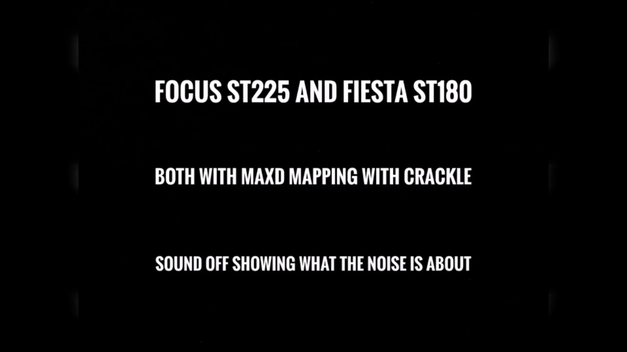 Focus ST225 vs Fiesta ST180 MAXD Crackle Map