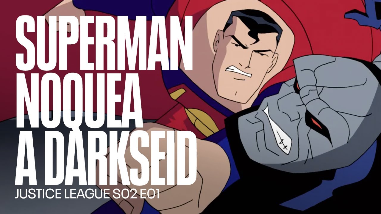 Superman noquea a Darkseid | Justice League