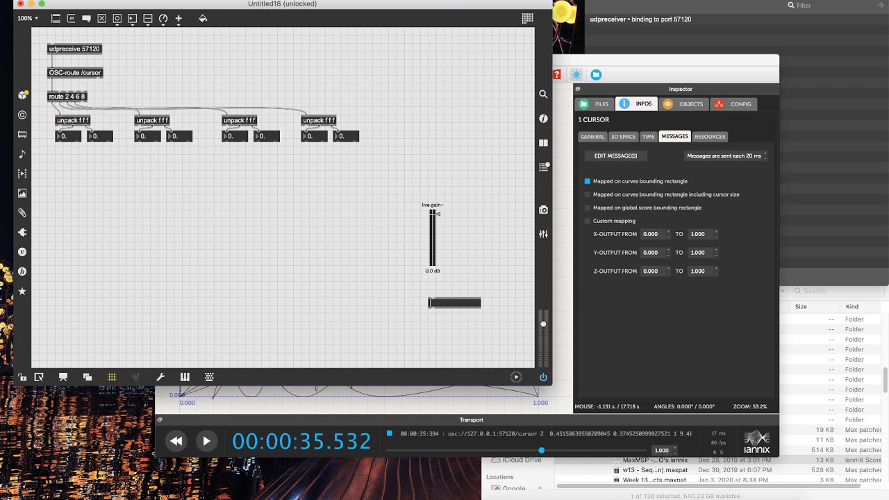 13-3 IanniX and VST Parameter View