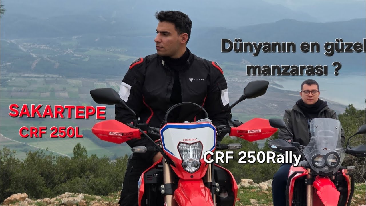 CRF250L - CRF 250RALLY Dünyanın en güzel manzarası ? SAKARTEPE, ULA GÖLETİ, KÖTEKLİ.