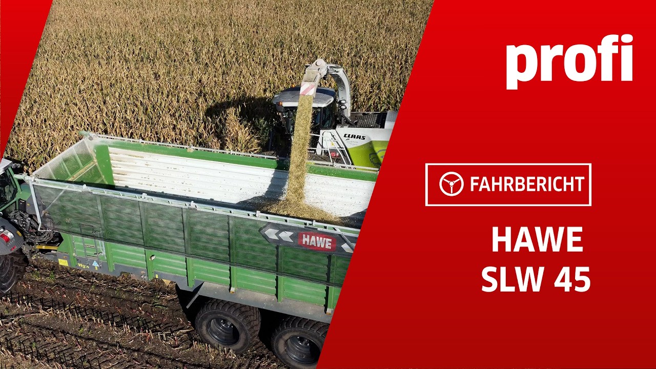 H&auml;ckseltransportwagen Hawe SLW 45 | profi #Fahrbericht
