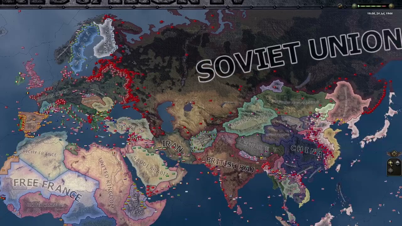 After Hoi4 update of 1.17.4 - Hoi4 Timelapse