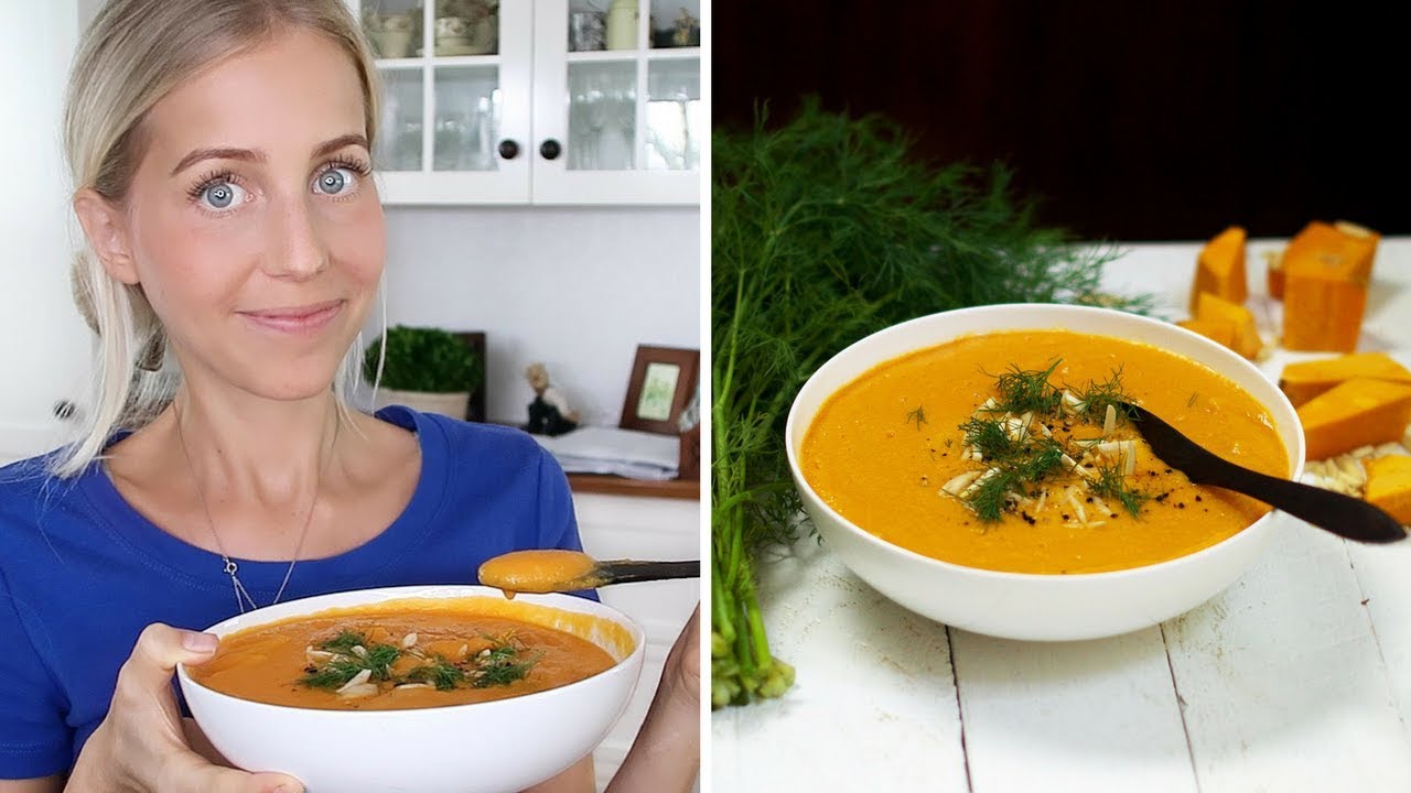 Creamy Curried Pumpkin Soup (perfect raw vegan winter recipe)