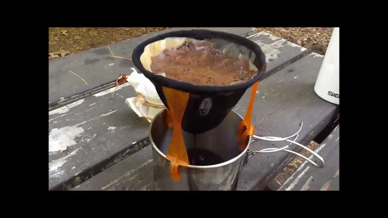 Camp Coffee - GSI Java Drip, Kettle, and Cup