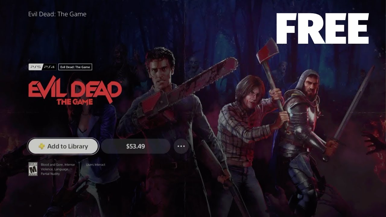 How to Download: Evil Dead: The Game PS4 & PS5 for FREE with PS Plus | PlayStation