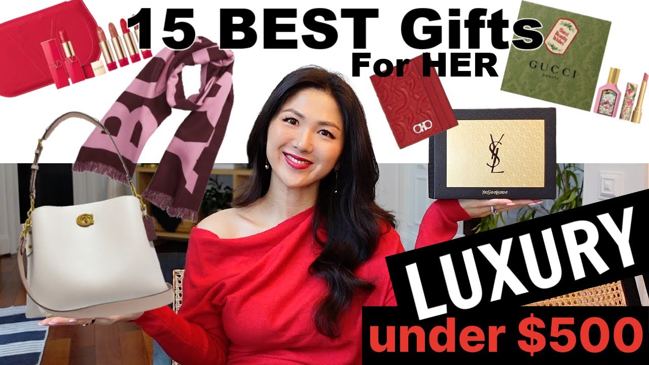 15 BEST LUXURY GIFTS FOR HER UNDER $500 | CHRISTMAS GIFT GUIDE | CHARIS
