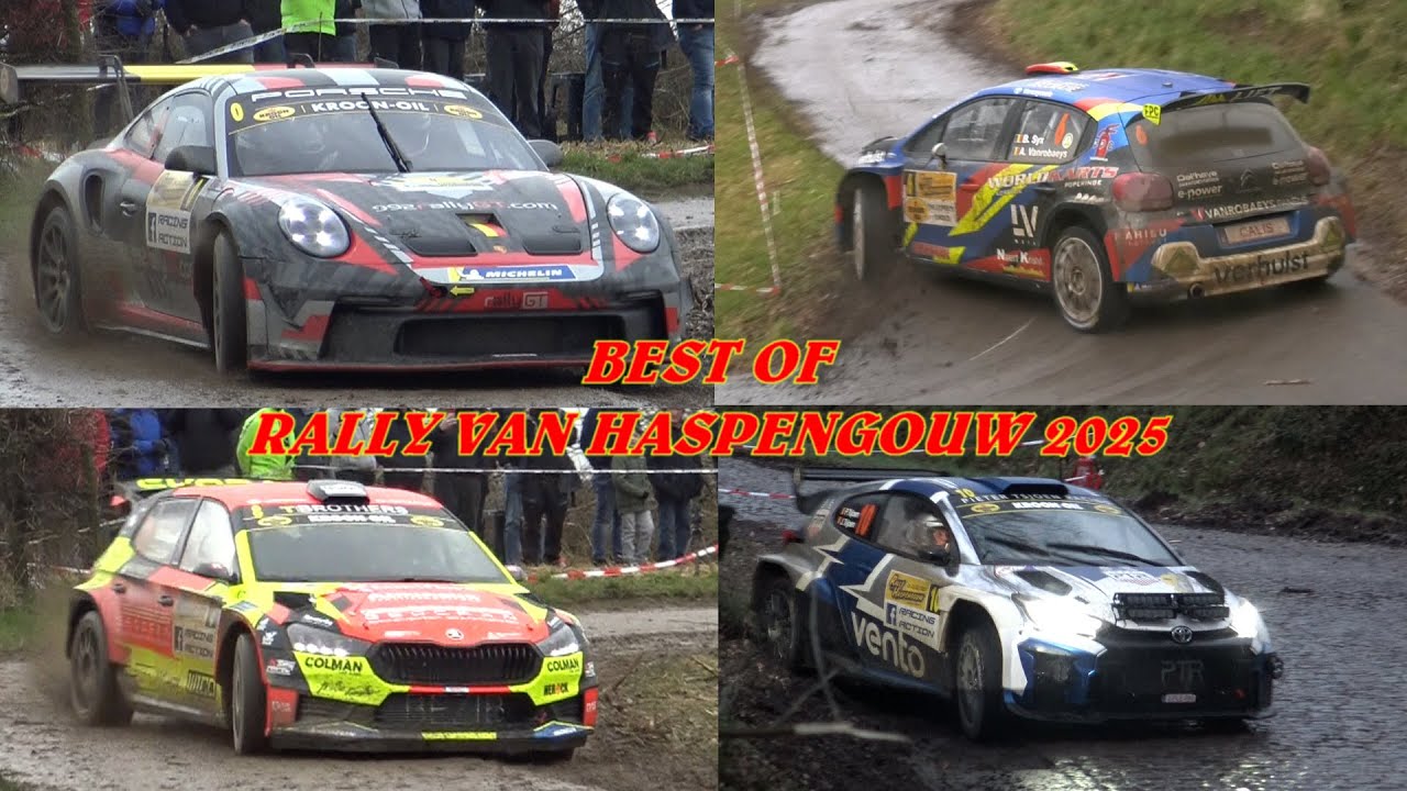 RALLY VAN HASPENGOUW 2025 | BEST OF & SHOW | BY BELLUNOVIDEO